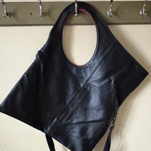 OlenaMolchanova Oversized Leather Bag